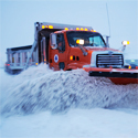 DelDOT Snow Plow in action!