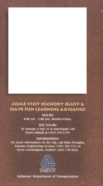 Hickory Bluff pamphlet
